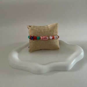 pink fish mini bracelet