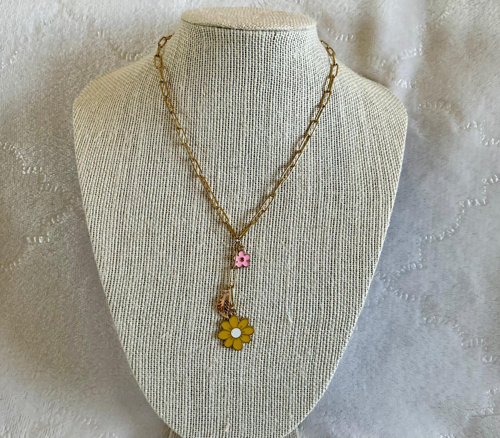 daisy duo necklace daisy duo necklace