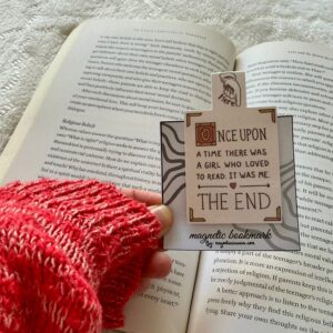 once upon a time magnetic bookmark